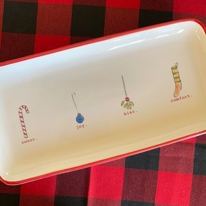 Rae Dunn Christmas Platter